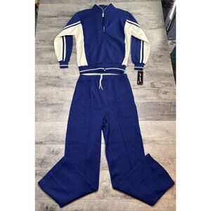 Vintage‎ Ms Sport Active Jacket Pants Set Womens Medium Workout Jogging 90s NEW